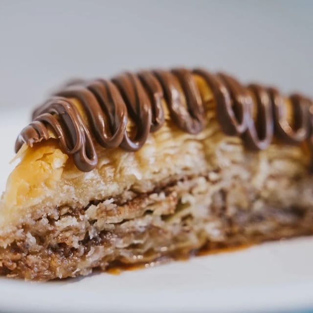 Baklava Nutella Drizzle.