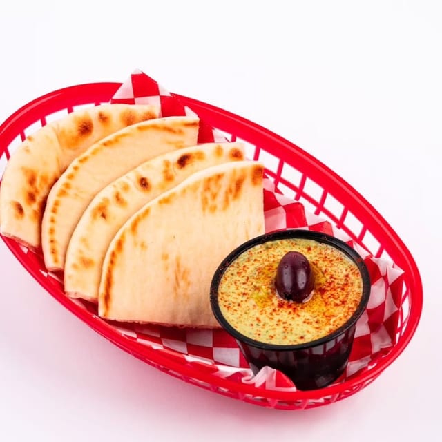Jalapeño Cilantro Hummus.