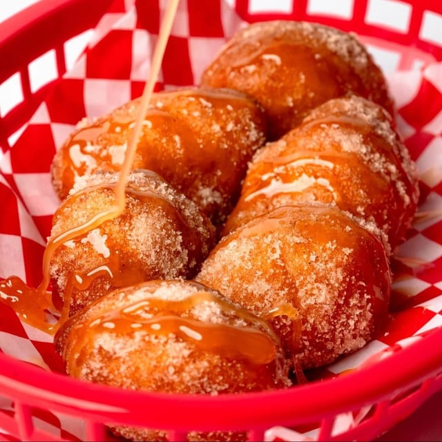 Loukoumades Greek Donuts.