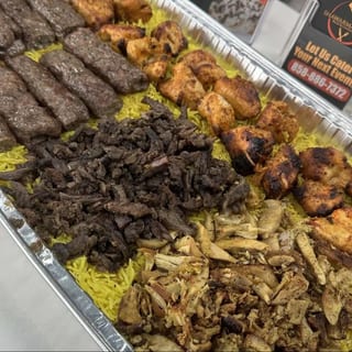 Party Tray Serves 5 People (allow 25 min prep time)