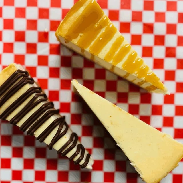 N .Y Style Cheesecake.